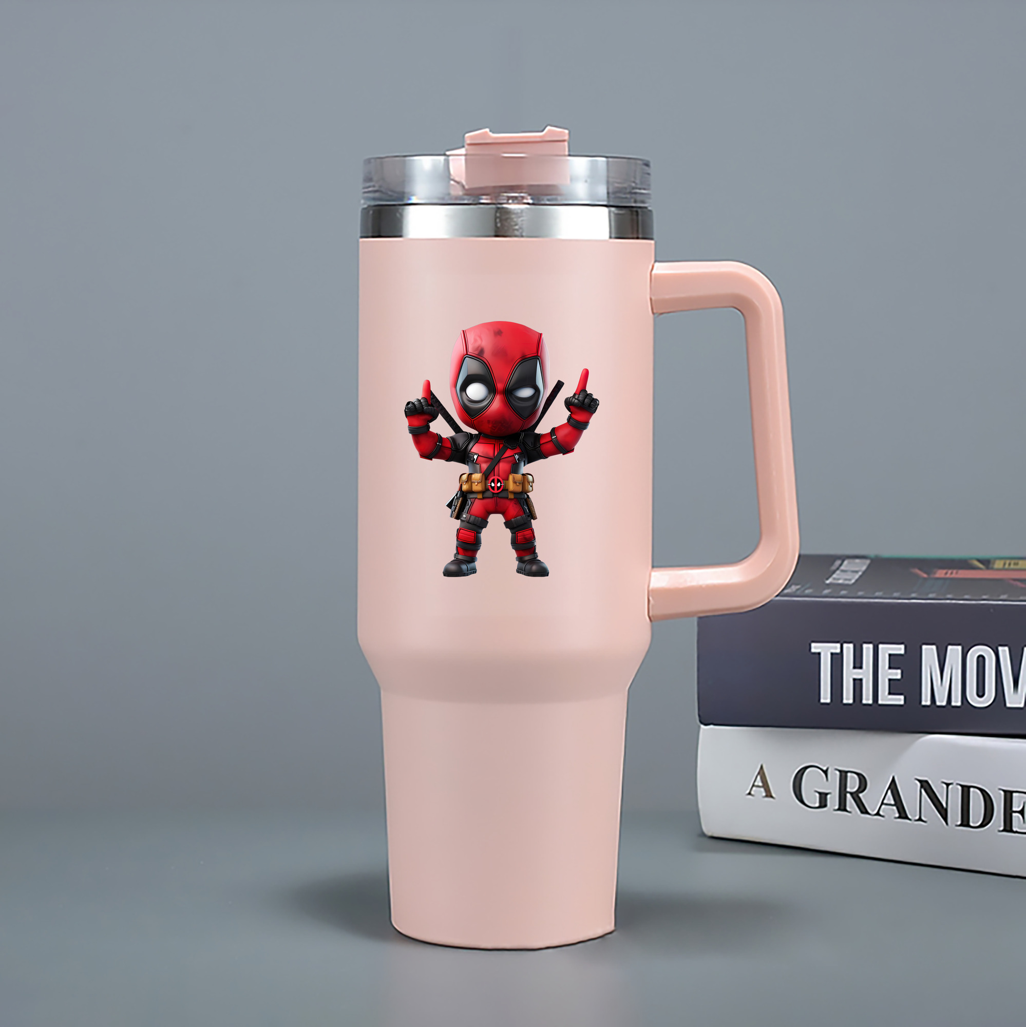 （画像用） Deadpool デッドプール 1200mL車用タンブラー（カラープリント）